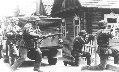 SS Division "Reich" troops in Russia - 1941